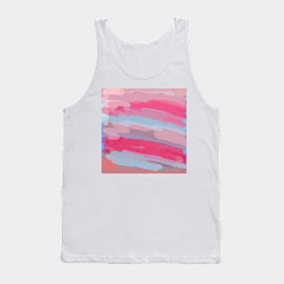 Thru the Desert Abstract Painting Tank Top